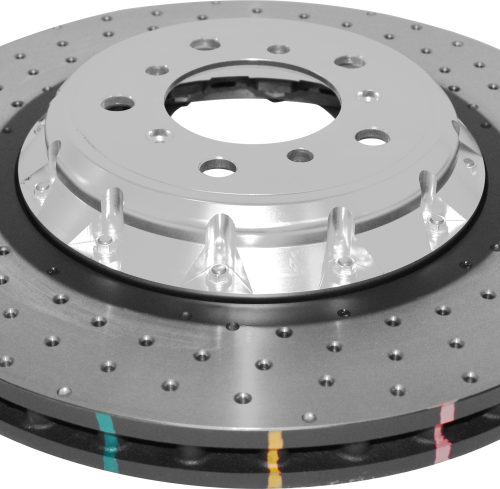 DBA 5000 Series Drilled Front Rotor for BMW 1 Series M E82 and M3 E90/92/93 2008-2012 - Premium Replacement - Image 2