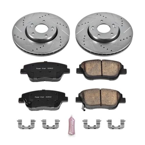 2010-2014 Hyundai Sonata Front PowerStop Z23 Evolution Sport Brake Kit - Premium Heavy-Duty Replacement