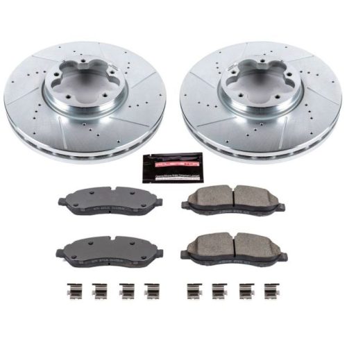 2015-2016 Ford Transit-150 Front Z23 Evolution Sport Brake Upgrade Kit - Premium Heavy-Duty Replacement