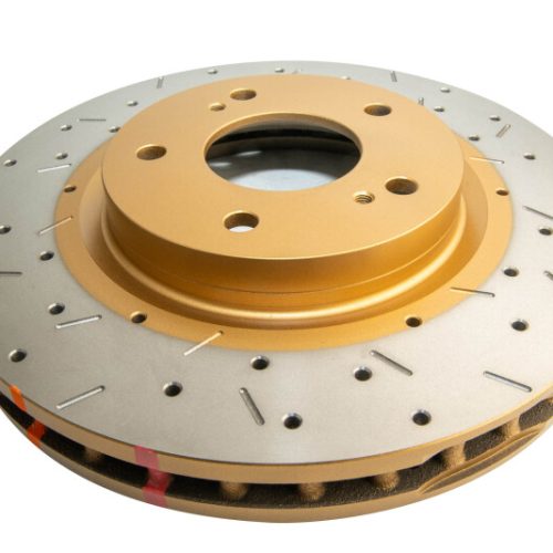 DBA 4000 Series Front Drilled Rotor for Nissan Skyline R32 GT-R 2.6L Twin Turbo ('93-'98) - Premium Replacement - Image 6