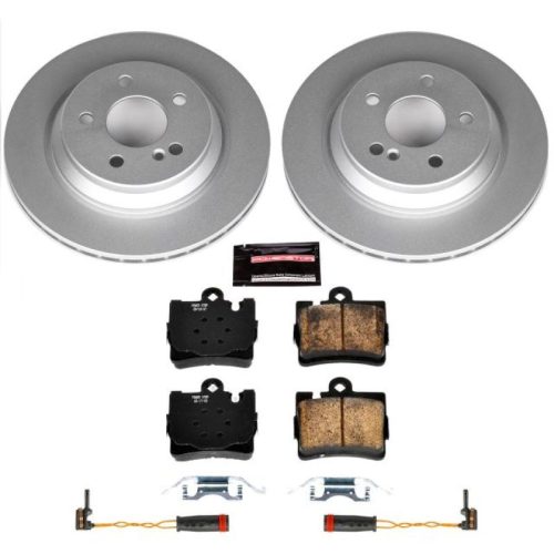 2000-2003 Mercedes-Benz S500 & S430 Rear Z23 Evolution Sport Coated Brake Kit - Premium Replacement