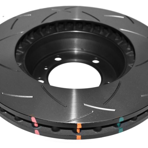 DBA 4000 Series T3 Slotted Brake Rotor for Porsche 911 2003-2010 - Premium Performance Replacement