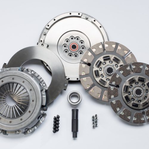 2004-2007 Ford F-350 Super Duty 6.0L ZF-6 Street Dual Organic Disc Clutch Kit - Heavy-Duty Replacement for Fleet and Commercial Use - Image 2