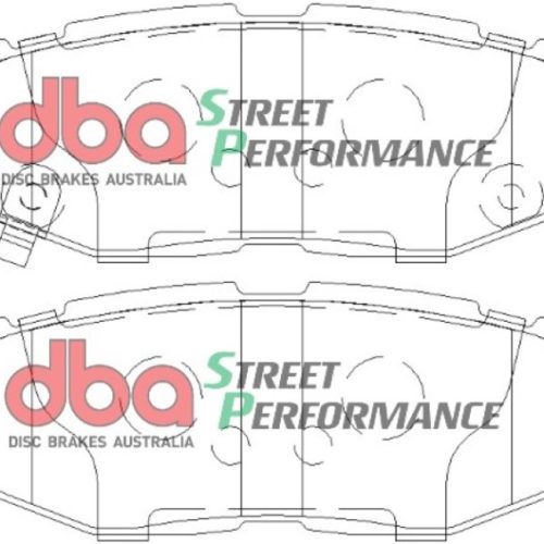 DBA Street Series Brake Pads Rear Fitment for Subaru BRZ and Scion FR-S 2013-15 - Premium Replacement - Image 3
