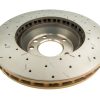 DBA 4000 Series Front Drilled and Slotted Rotor for Volkswagen Touareg and Audi Q7 2004-2010 - Premium Replacement