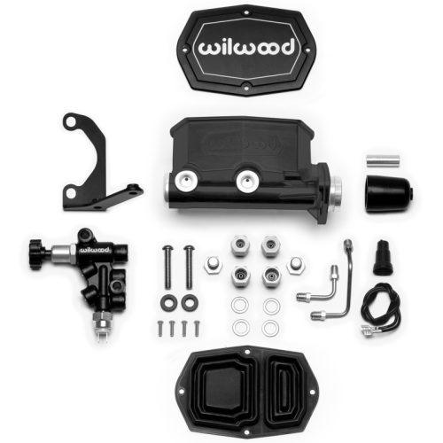 261-14964-BK Wilwood Compact Tandem Master Cylinder for Automotive Applications Drop-in