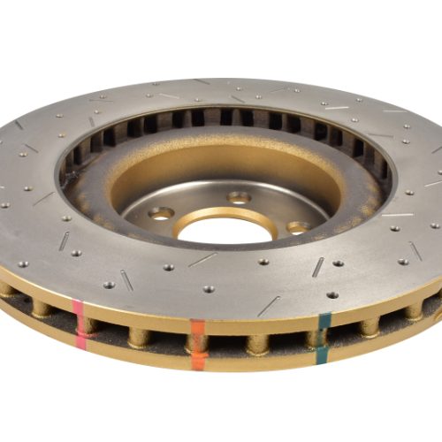 DBA 4000 Series Drilled and Slotted Front Rotor for Ford Mustang 2015-17 - Premium Replacement - Image 3