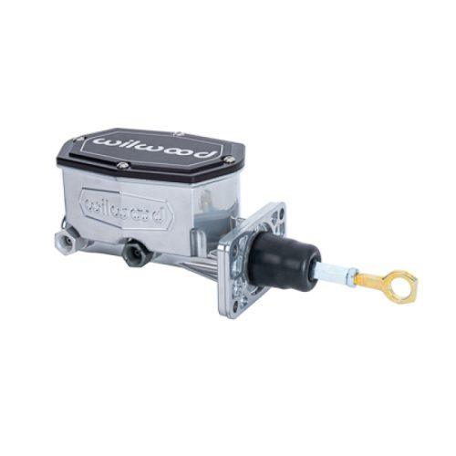 260-16854-P Wilwood Compact Tandem Master Cylinder with Mopar 4 Bolt Flange for Classic Automotive and Fleet Applications