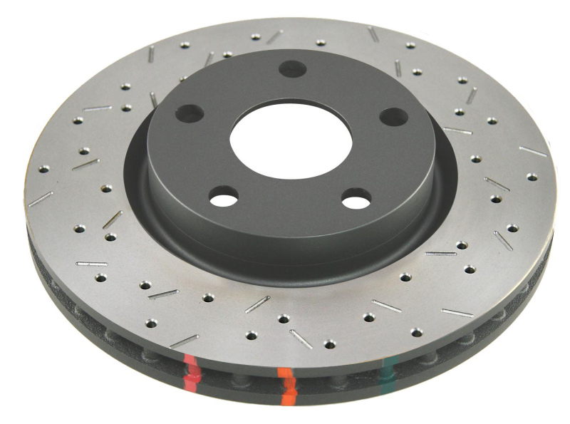 DBA 4000 Series Drilled and Slotted Rotor for Ford Focus 2016-2017 - Premium Replacement - Image 3