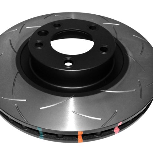 DBA 4000 Series T3 Slotted Front Brake Rotor for Volkswagen Touareg 2012-13 - Premium Replacement - Image 2