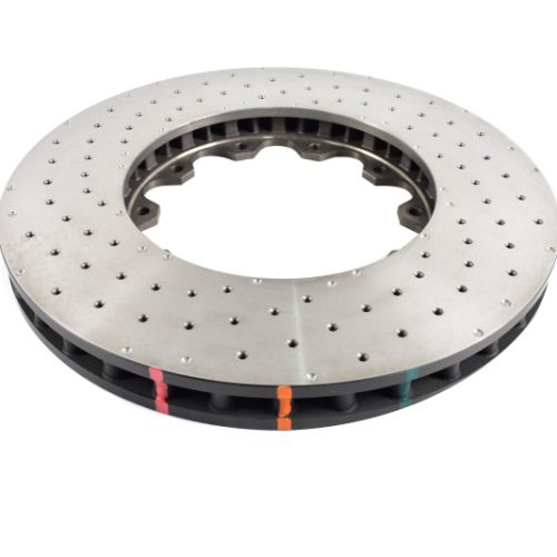 DBA 5000 Series Cross Drilled and Dimpled Brake Rotor for Chevrolet Camaro and Cadillac CTS (2018) - Heavy-Duty Replacement - Image 3
