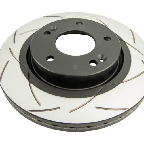 DBA Street Series T2 Slotted Front Rotor for Hyundai and Kia Vehicles 2010-2010 - Premium Replacement - Image 3