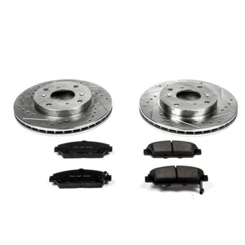 1992-1996 Honda Prelude Front Z23 Evolution Sport Brake Performance Upgrade Kit - Premium Replacement