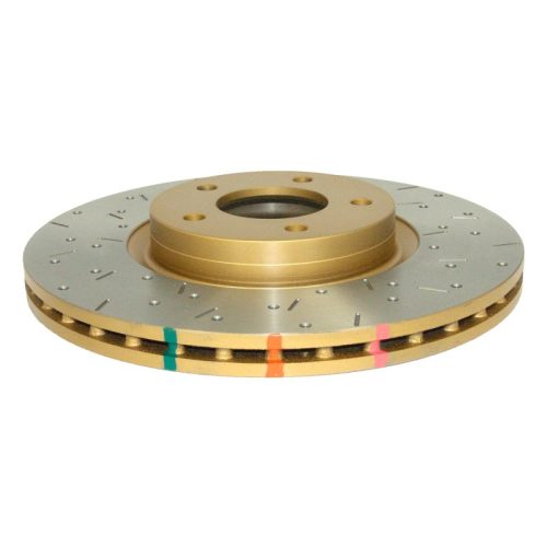 DBA 4000 Series Front Drilled and Slotted Rotor for Mazda 3 2007-13 - Premium Replacement Performance Brake Part