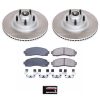 2003-2007 Ford Explorer Sport Trac & Ranger Heavy-Duty Semi-Coated Rotor Brake Kit - Premium Replacement