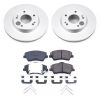 2017-2018 Kia Niro & Hyundai Ioniq Front Brake Rotor and Ceramic Pad Assembly - Premium Replacement