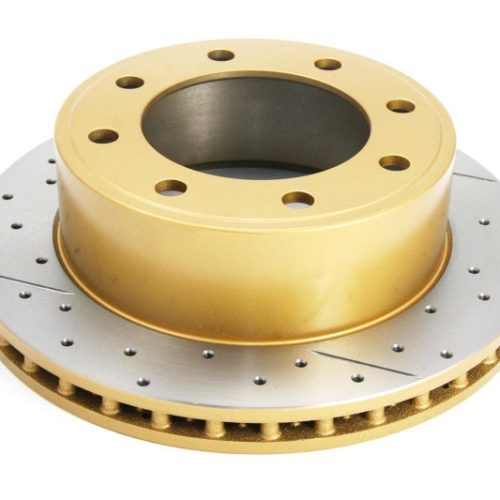 DBA Street Series Drilled and Slotted Rotor for Ford F-250 Super Duty 1999-2003 - Premium Replacement