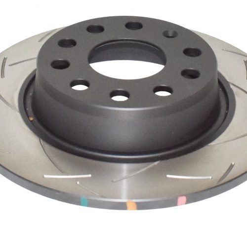 DBA 4000 Series T3 Slotted Rotor Rear 2010-2011 Volkswagen Golf Eos Jetta GTI Performance Replacement
