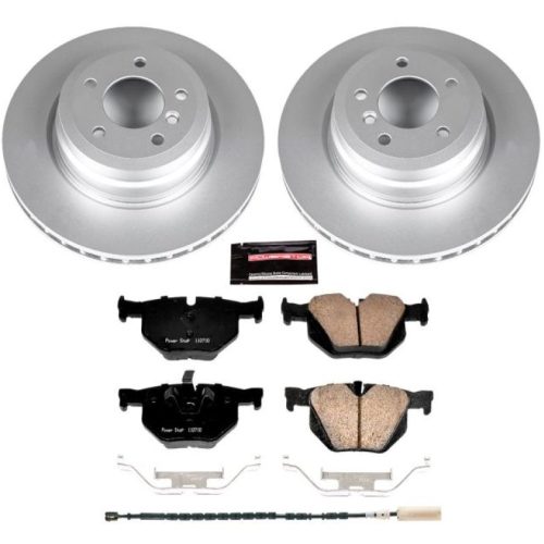 2011-2013 BMW 335i, 2011-2013 BMW 335i xDrive, 2011-2013 BMW 335i xDrive, 2011-2013 BMW 335i, 2012-2013 BMW 335is Rear Brake Rotor and Pad Assembly - Premium Heavy-Duty Replacement