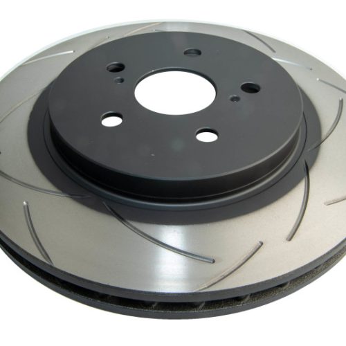 DBA Street Series T2 Slotted Brake Rotor for Lexus RX330 RX400h Highlander 2004-07 - Premium Replacement