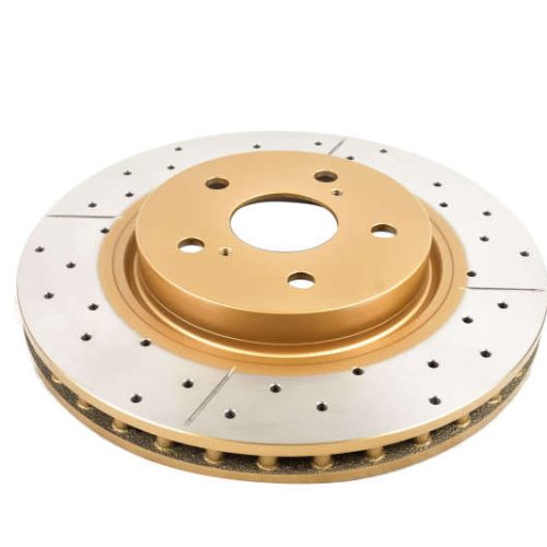 DBA Street Series Front Drilled and Slotted Rotor for Toyota Matrix and Camry 2011-18 - Premium Replacement