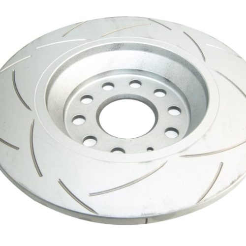 DBA Street Series T2 Slotted Rear Brake Rotor for 2005-2011 Volkswagen Jetta and Golf - Premium Replacement - Image 3