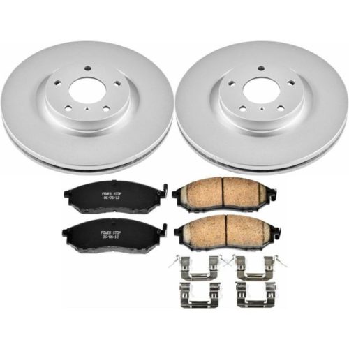 2006-2009 Nissan 350Z & Infiniti G35 Front Brake Rotor and Pad Assembly - Heavy-Duty Fleet Replacement