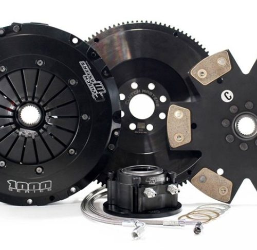 1993-1997 Toyota Supra Clutch Masters FX1000 Twin Disc Clutch Kit Assembly for 2J Engine with Hydraulic Release Bearing - Premium Heavy-Duty Replacement