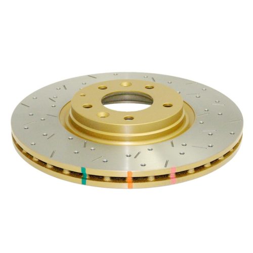 DBA 4000 Series Front Drilled and Slotted Rotor for Mazda 6 and MazdaSpeed6 '2006-'07 Premium Replacement