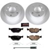 2000-2002 BMW Z3 Rear PowerStop Z23 Evolution Sport Coated Brake Rotor Kit - Premium Replacement