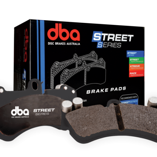 DBA Street Series Brake Pads for Ford Fusion 2015-2017 and Lincoln MKZ 2015-2016 - Front Replacement for Enhanced Braking Performance