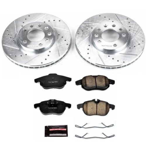 2003-'2010 Saab 9-3 Front Z23 Evolution Sport Brake Upgrade Kit – Premium Replacement
