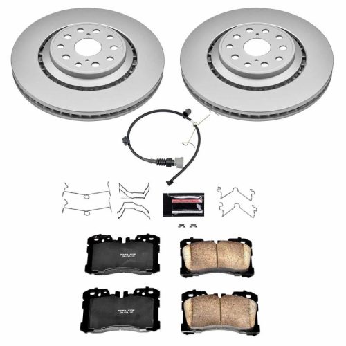 2018-2022 Lexus LS500 Front Brake Rotor and Ceramic Pad Assembly - Premium Replacement