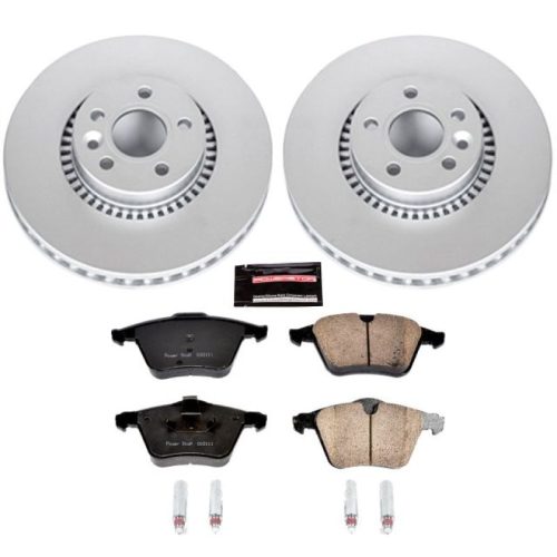 2015-2012 Volvo S60 and XC70 Front Z23 Evolution Sport Coated Brake Kit - Heavy-Duty Replacement for European Vehicles