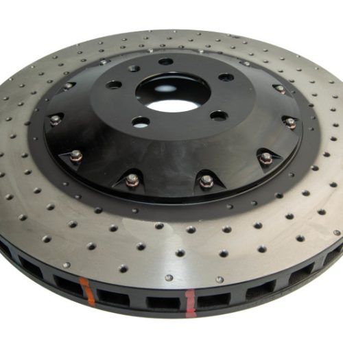 DBA 5000 Series Cross Drilled Front Brake Rotor for Audi S6 2007-2011 - Premium Replacement