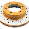 DBA X Street Series Front Drilled and Slotted Rotor for Toyota 4Runner 2006-11 - Premium Replacement