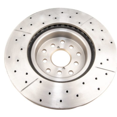 DBA Street Series Front Drilled and Slotted Rotor for Subaru Legacy 2005-09 - Premium Replacement - Image 2