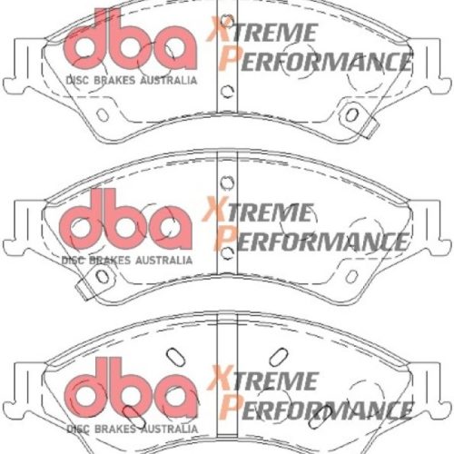 DBA XP Series Heavy-Duty Front Brake Pads for Ford Ranger 2.2L Diesel 2011-2015 - High-Performance Brake Pad Assembly for Truck and Fleet Use
