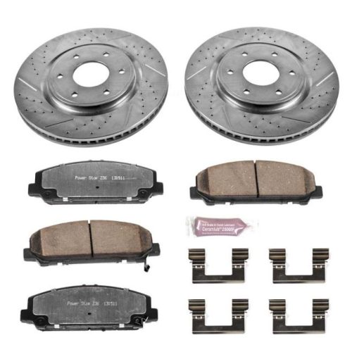 2006-2007 Nissan Armada & Infiniti QX56 Heavy-Duty Front Z36 Truck & Tow Brake Upgrade Kit - Premium Replacement