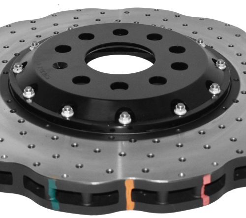 DBA 5000 Series Drilled Brake Rotor with Aluminum Hat for Volkswagen CC 2012-14 - Premium Replacement - Image 5