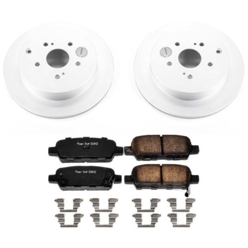 2009-2011 Suzuki Grand Vitara Rear Brake Rotor and Ceramic Brake Pad Assembly - Premium Replacement