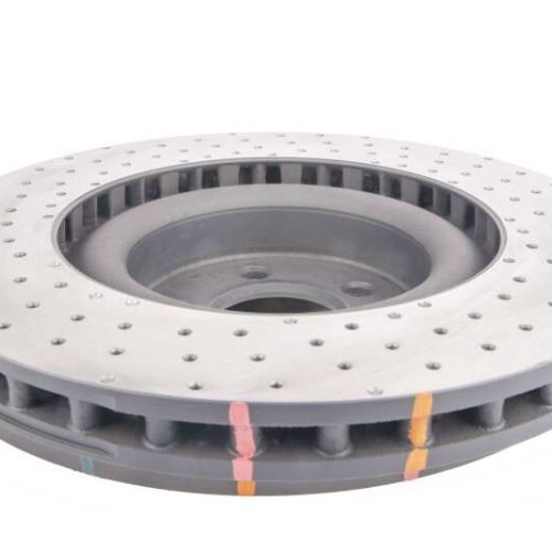 DBA 4000 Series Drilled Rotor Front Fitment for Ford Mustang 2015-17 - Premium Replacement - Image 3
