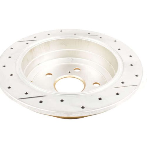 DBA Street Series Drilled and Slotted Rotor for Lexus ES300 and Toyota Camry '02-'04 - Premium Replacement - Image 2