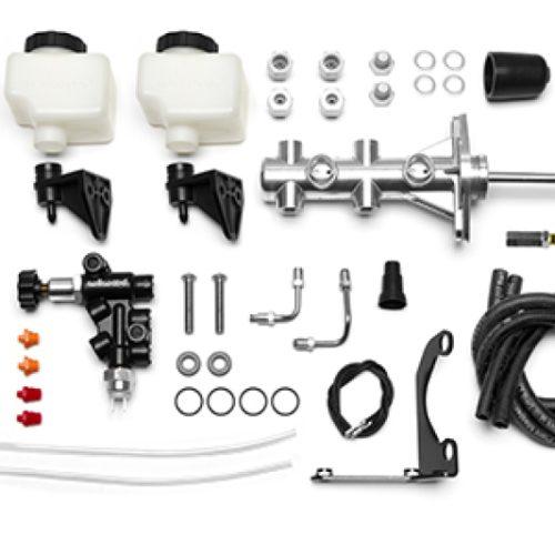 261-15493-P Wilwood Remote Tandem Master Cylinder Kit for 15/16 Mustang Drop-in