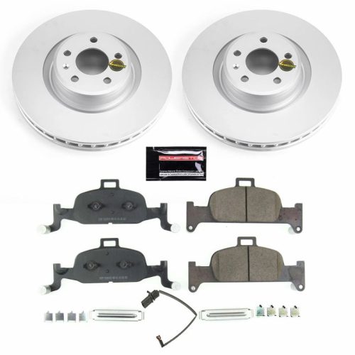 2017-2018 Audi A4 & A5 Quattro Heavy-Duty Brake Rotor and Pad Assembly - Premium Replacement