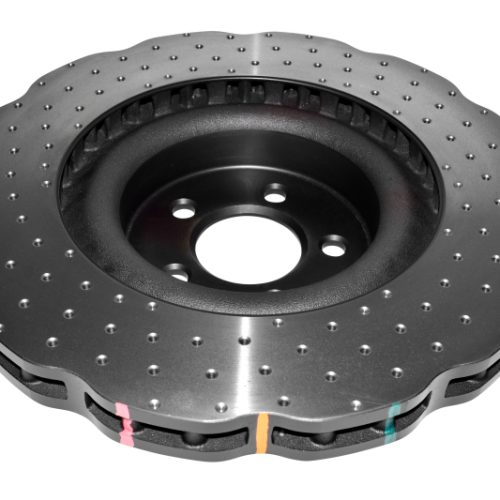 DBA 4000 Series Wave Cross Drilled Rotor - Front Fitment for Ford Mustang '15-'17 Heavy-Duty Performance Replacement - Image 3