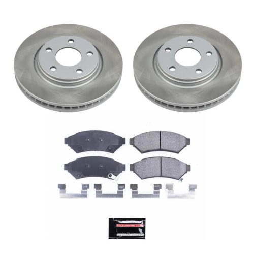 2005 Buick LaCrosse, 2005 Chevrolet Uplander, 2005 Pontiac Montana, 2005 Saturn Relay Front Semi-Coated Rotor Brake Assembly - Premium Replacement