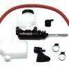 Compact Side Mount Brake Master Cylinder with 3/8-24 Banjo Outlet - 7/8 Inch Bore