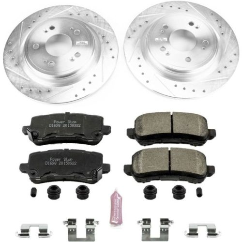 2014-2019 Acura RLX Rear PowerStop Z23 Evolution Sport Brake Upgrade Kit - Premium Replacement