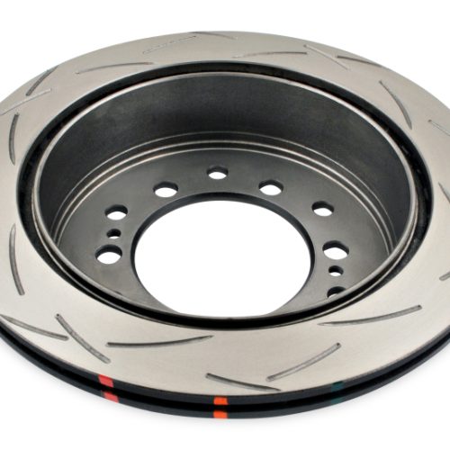 DBA 4000 Series Rear Slotted Rotor for Toyota 4Runner and FJ Cruiser 2010-13 - Premium Replacement